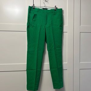 Green dress pants